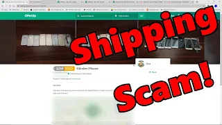 OfferUp helped my daughter get scammed! Don't sell with Shipping!
