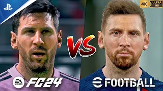 PES 24 vs EA Sports FC 24: Which Game Has the Best Graphics?