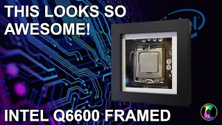 Framing an old classic...  The Intel Core 2 Quad Q6600.