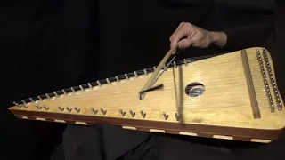 "Greensleeves" Dorian Mode - Bowed Psaltery