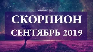 Сатурн ослабляет хватку. СКОРПИОН гороскоп СЕНТЯБРЬ 2019. Астролог Olga