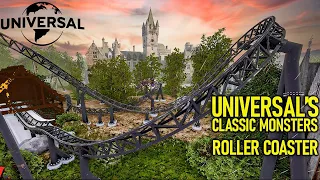 UNIVERSAL "Wolf Man" Spinning Roller Coaster - Epic Universe