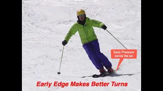 Learn how to get on Your Edges Earlier for Better Turns