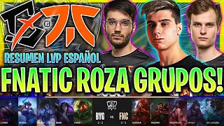 RAZORK A PUNTO DE IR A GRUPOS CON FNC! | BYG vs FNC RESUMEN WORLDS PLAY IN 2022 LVP ESPAÑOL MUNDIAL