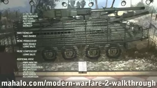 Call of Duty: Modern Warfare 2 Walkthrough - The Ending Credits HD