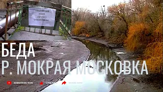 Мокрая Московка. Дубовая роща . Аварийный мост . Крещение 2023г.