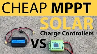 Cheap Boost MPPT SOLAR Charge Controller Efficiency Test