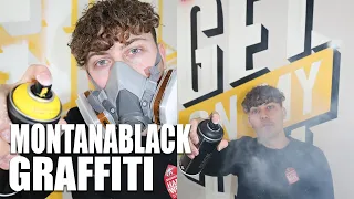 MontanaBlack " GetOnMyLvL " Graffiti sprühen 👑 | kreativtobi 🦊