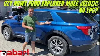 Najnowszy 2021 Ford Explorer 2.3 Turbo 305 KM po montażu instalacji gazowej w @AbartAutoGazSerwis