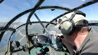 B-25J Mitchell Bomber Ride - "Executive Sweet" over Donner Summit, Ca.