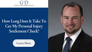 How long does it take to get my personal injury settlement check?