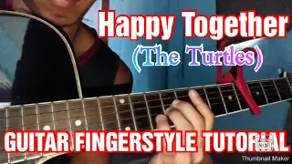 HAPPY TOGETHER (The Turtles) - Guitar Fingerstyle Tutorial [Arranged by Gabriela Quevedo]