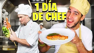 UN DIA DE CHEF EN UNA COCINA PROFESIONAL ! Cooking Simulator