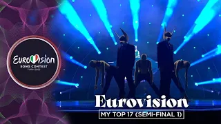 🇮🇹 Eurovision 2022: Second Rehearsals - My Top 17 (Semi-Final 1)