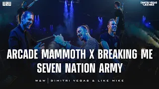 Arcade Mammoth x Seven Nation Army x Breaking Me   W&W Ultra Europe 2023