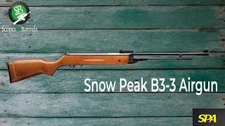 SNOW PEAK AIRGUN. B3-3 UNBOXING VIDEO