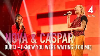 Nova och Caspar - ”I knew you were waiting (for me)” - George Michael & Aretha… - Idol Sverige (TV4)