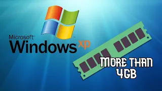 Using more than 4GB of RAM on Windows XP 32bit