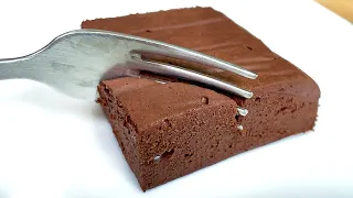 🔥 WITHOUT flour! Sugar-free! ONLY 2 ingredients! Chocolate dessert in 5 minutes!