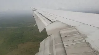 Azur Air Boeing 767-300 Landing in Punta Cana International airport, Dominican Republic