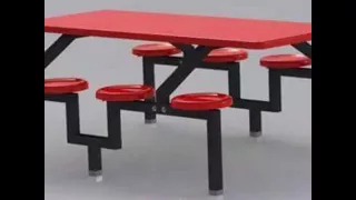 Fiber reinforced plastic (F.R.P) Canteen table