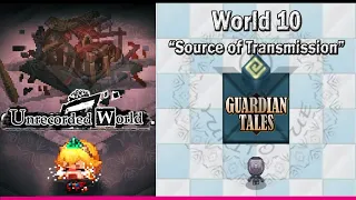 World 10 Guide side quest: Source of Transmission [Guardian Tales]