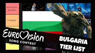 Ranking entries from Bulgaria in Eurovision