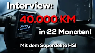 Riese und Müller Superdelite GT Rohloff HS - 40.000 Kilometer in 22 Monaten, wie war das? Interview!