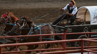 Fastest heat from night 2 of World Professional Chuckwagon Racing at the 87th Ponoka Stampede!