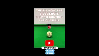Side Shots for Cue Ball Control