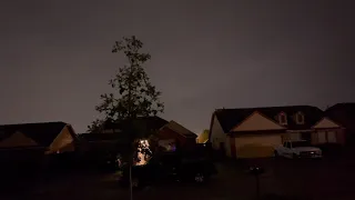 Severe Storm transitions into a Tornado Warning 10/10/2021