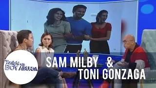 TWBA: Sam Milby and Toni Gonzaga feel more comfortable with each other now than before