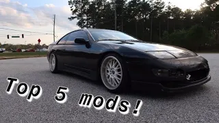 Top 5 mods for a 300zx