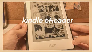 kindle ebook & manga reader || unboxing + review, white basic 10th generation