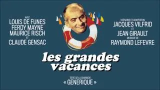 "Les Grandes Vacances" OST | Générique | Raymond Lefèvre | HQ-Version