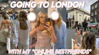 going to LONDON with my ONLINE BESTFRIENDS! *seeing frozen the musical*