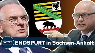 WAHL Sachsen-Anhalt: BRAUN & SCHWARZ dominieren - "LINKSGRÜN" schwach im Osten