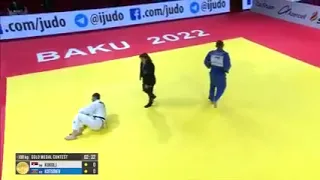 Baku grand slam 2022 judo final -100kg