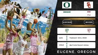 Oregon vs No. 10 USC | Pac-12 | 2.16.24