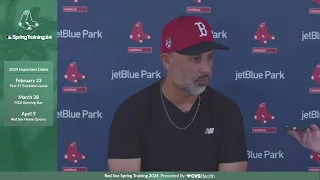 LIVE with Red Sox Manager Alex Cora from Spring Training