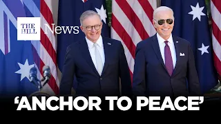 Biden Holds Joint Press Conference With Australian Prime Minister; Calls Alliance 'ANCHOR TO PEACE'