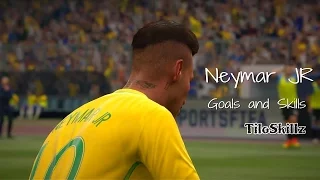 Neymar Jr - Goals and Skills Compilation - FIFA 17 - by TiloSkillz