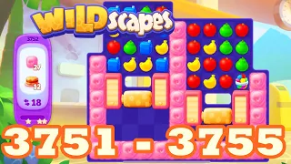 Wildscapes Level 3751 - 3755 HD Walkthrough 3 match puzzle | android | 3752 | 3753 | 3754 | IOS