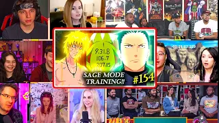 Naruto Sage Mode Training!! Decryption Code🔥😨 Shippuden 154 REACTION MASHUP 疾風伝 海外の反応