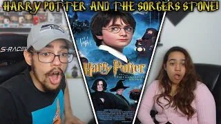 Harry Potter and the Sorcerer's Stone (2001) Movie Reaction! FIRST TIME WATCHING!