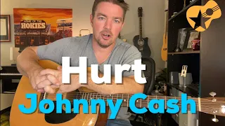 Hurt | Johnny Cash | Beginner Guitar Lesson