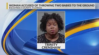 Pensacola woman charged with child abuse after allegedly throwing two babies to the ground