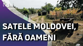 Satele Moldovei rămân fără oameni