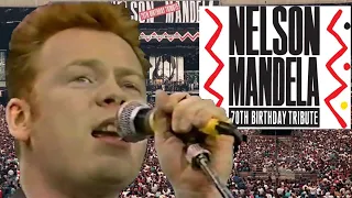 UB40 perform at The Nelson Mandela 70th Birthday Tribute Concert - 1988