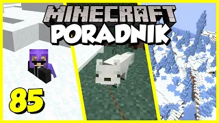 Minecraft Poradnik #085 - sypki śnieg, polarny lis i lodowe kolce | Minecraft 1.18 Survival